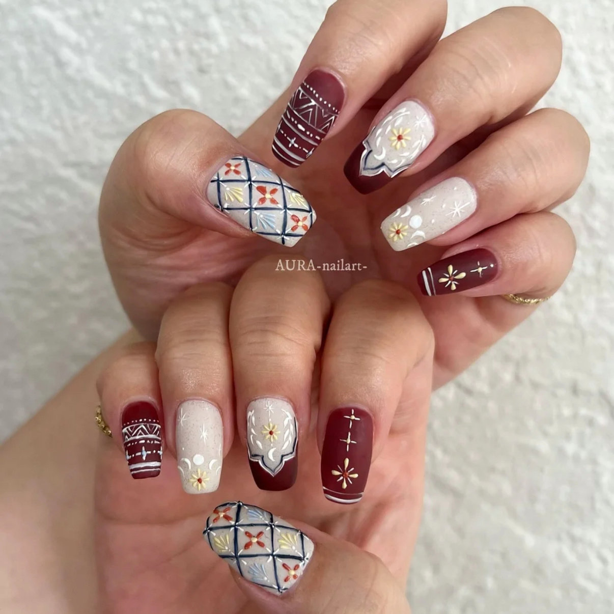 AURA_nailart