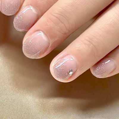 ワンカラーorラメグラ