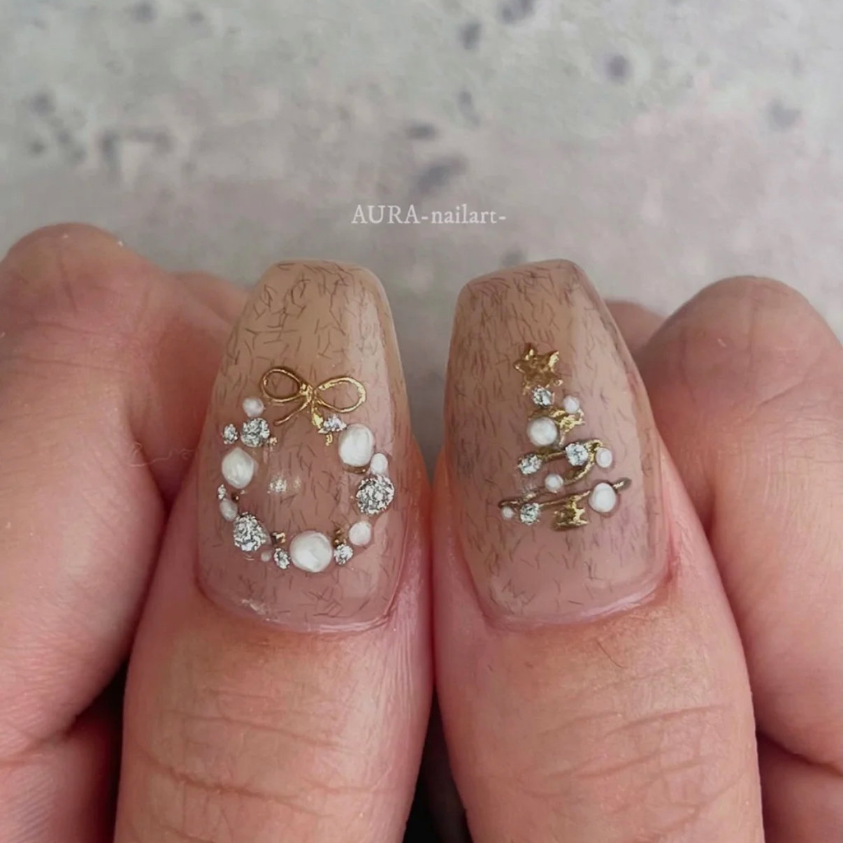 AURA_nailart