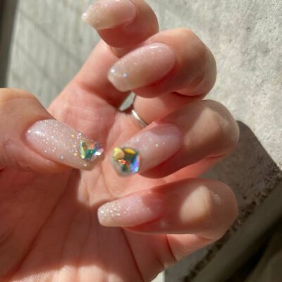韓国発🌙フラッシュネイル💅📸
🧡お爪を削らないparagel使用🧡