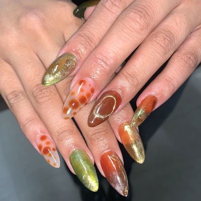Myy nailさまご確認ページ OPI GelColor Nail Polish, My Chihuahua Bites, Bright Orange