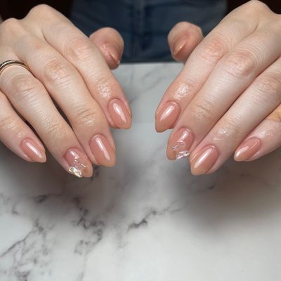 ワンカラーorラメグラデーション