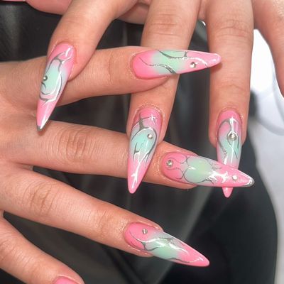 オープン記念価格☆*。《長さ出し10本+90分アートし放題》¥14,000