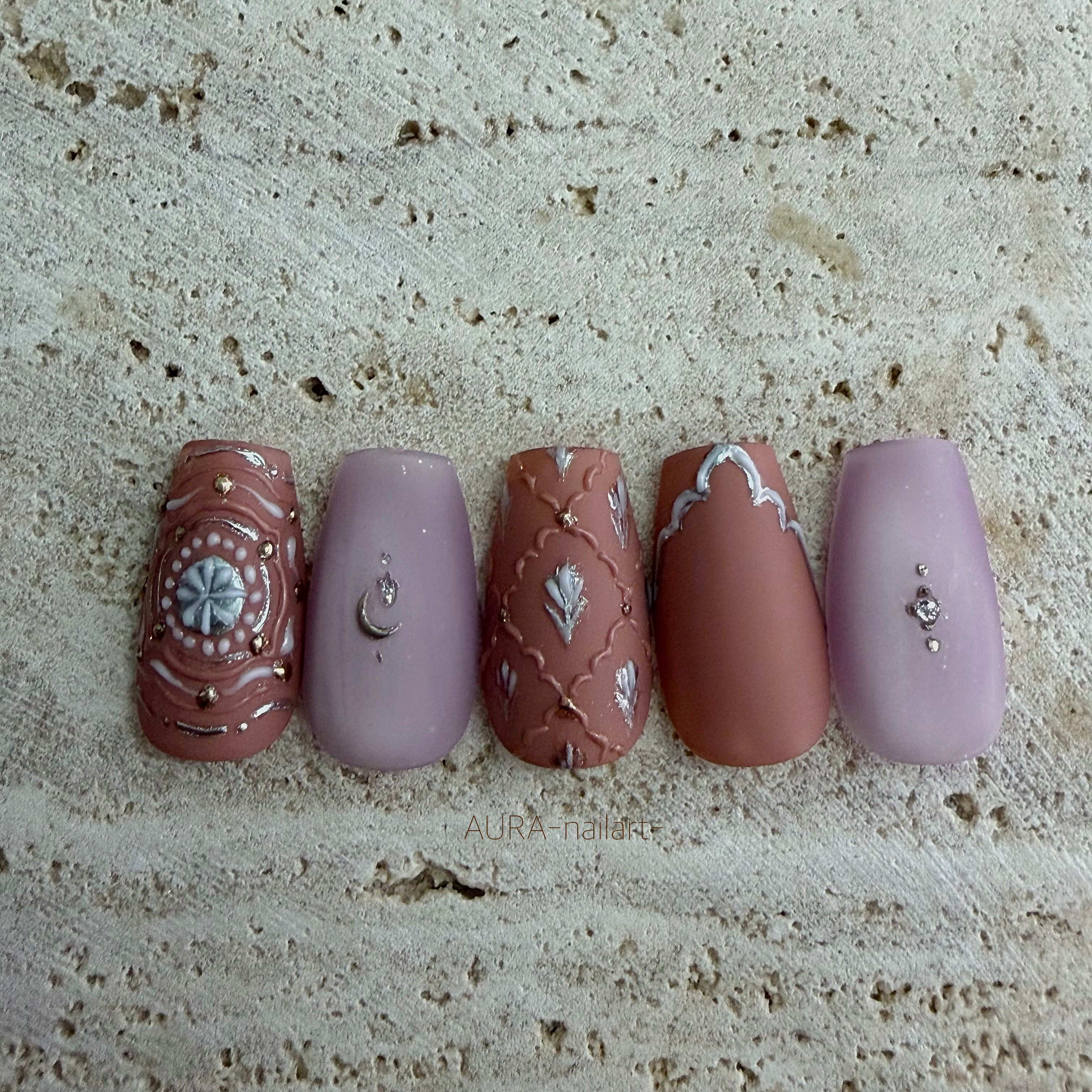 AURA_nailart