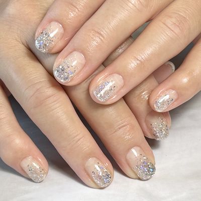 キラキラグラデーション▪️マグ、ラメ、フラッシュ
▪️クリアグラデーション