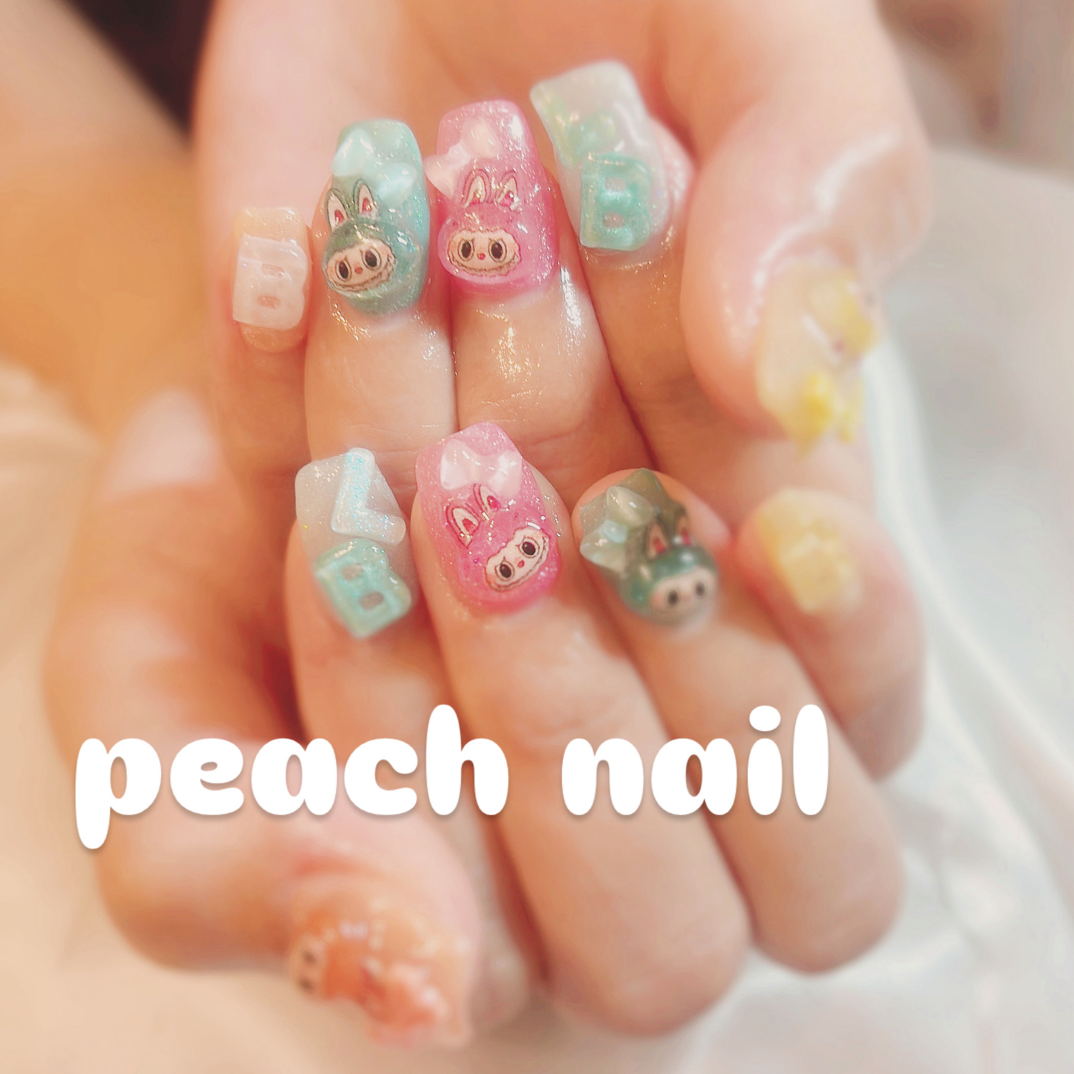 __peach__nail