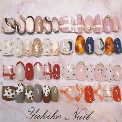 【土日祝もOK・4週間以内の再来】オフ込!!月替りキャンペーンネイル