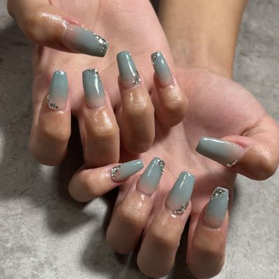 カラーグラデーション(下地カラー有り)