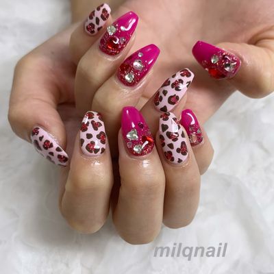 持ち込みデザイン💟90分付け放題《アート10本》￥10000