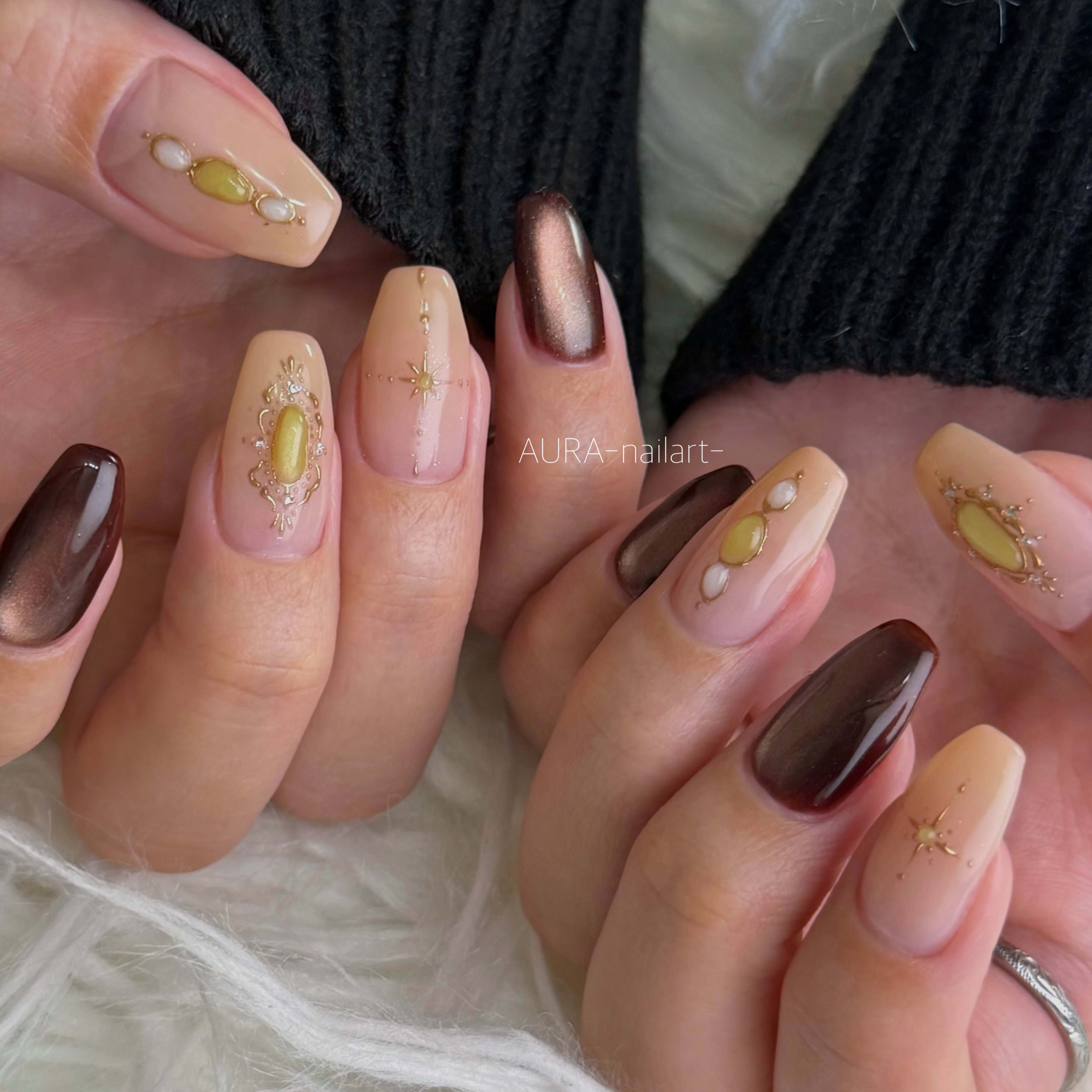 AURA_nailart