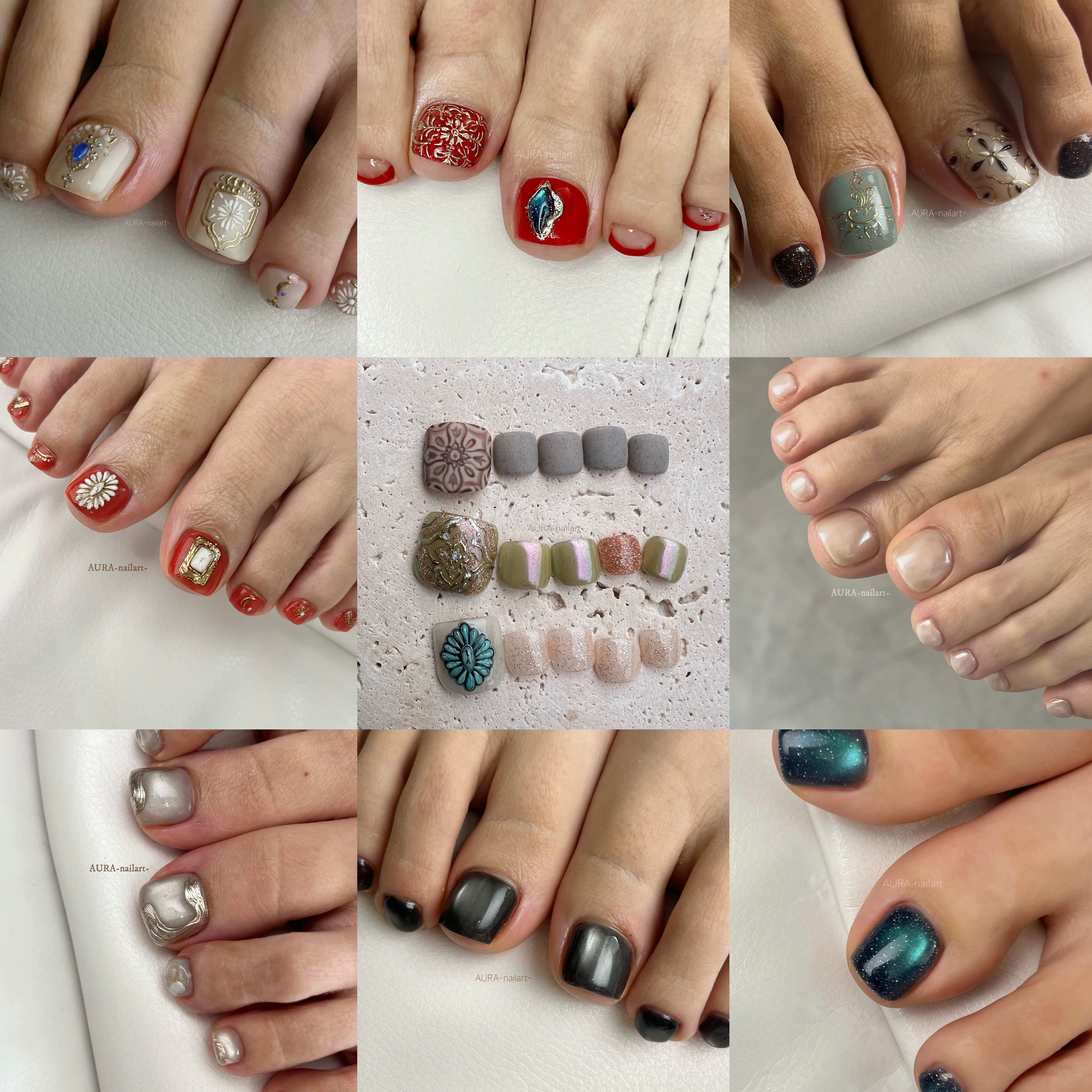 AURA_nailart