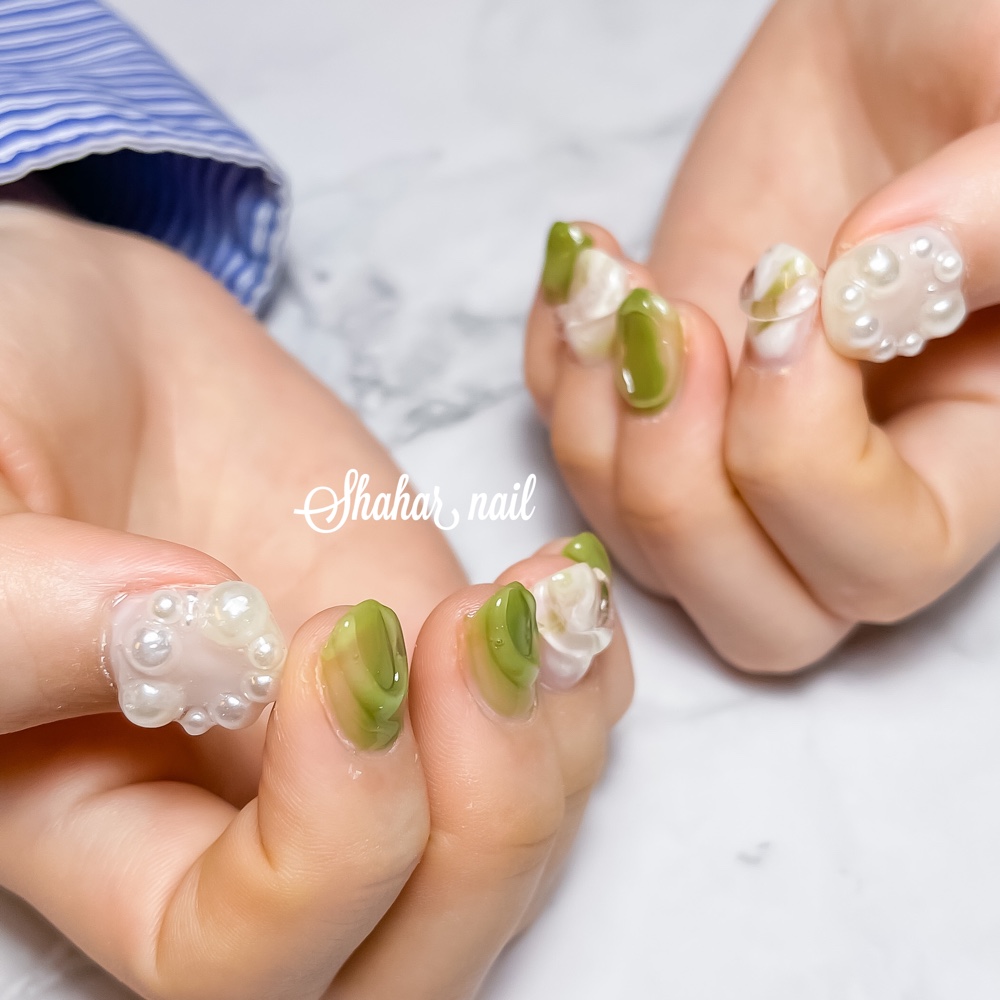 お得なセット割 Water drop nail 水滴ネイル white コスメ・香水・美容