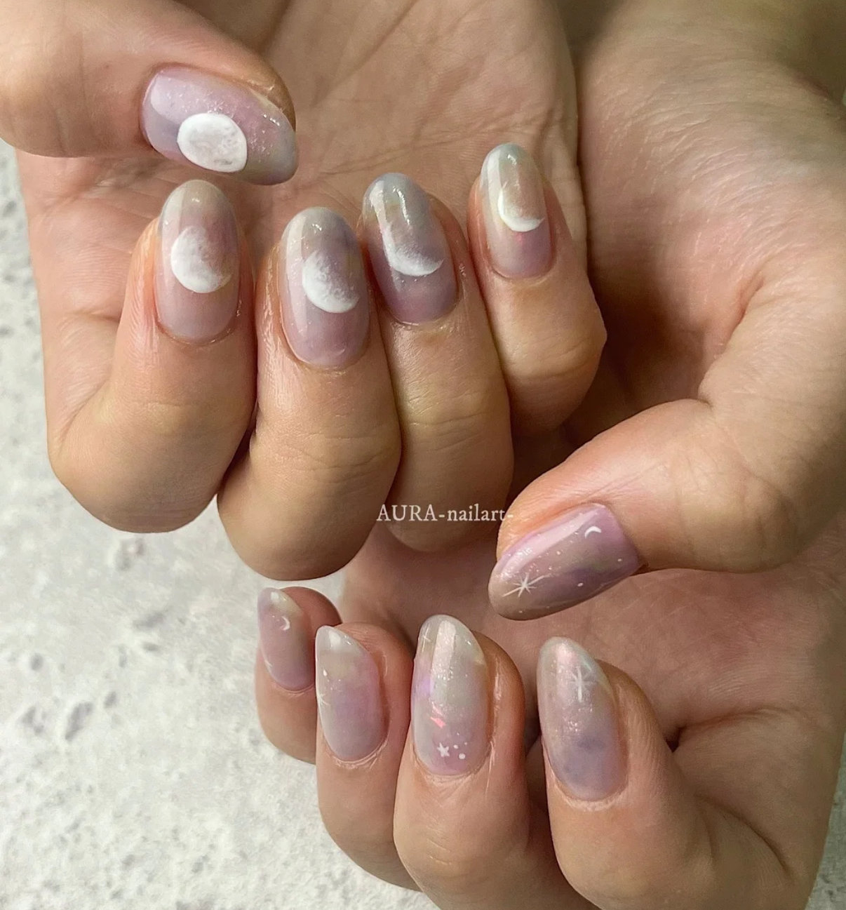 AURA_nailart