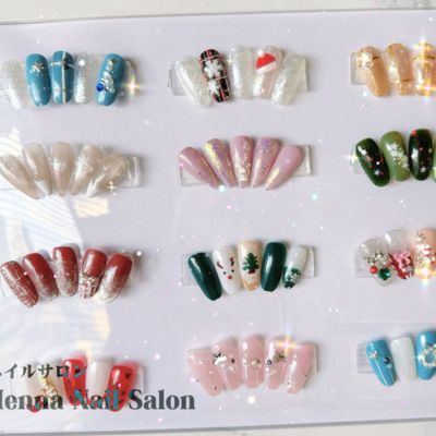 「期間限定アクリル補強無料」クリスマス120分定額