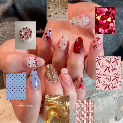 し放題、持ち込みデザイン10本まで(ニュアンス)2月7日より¥8600