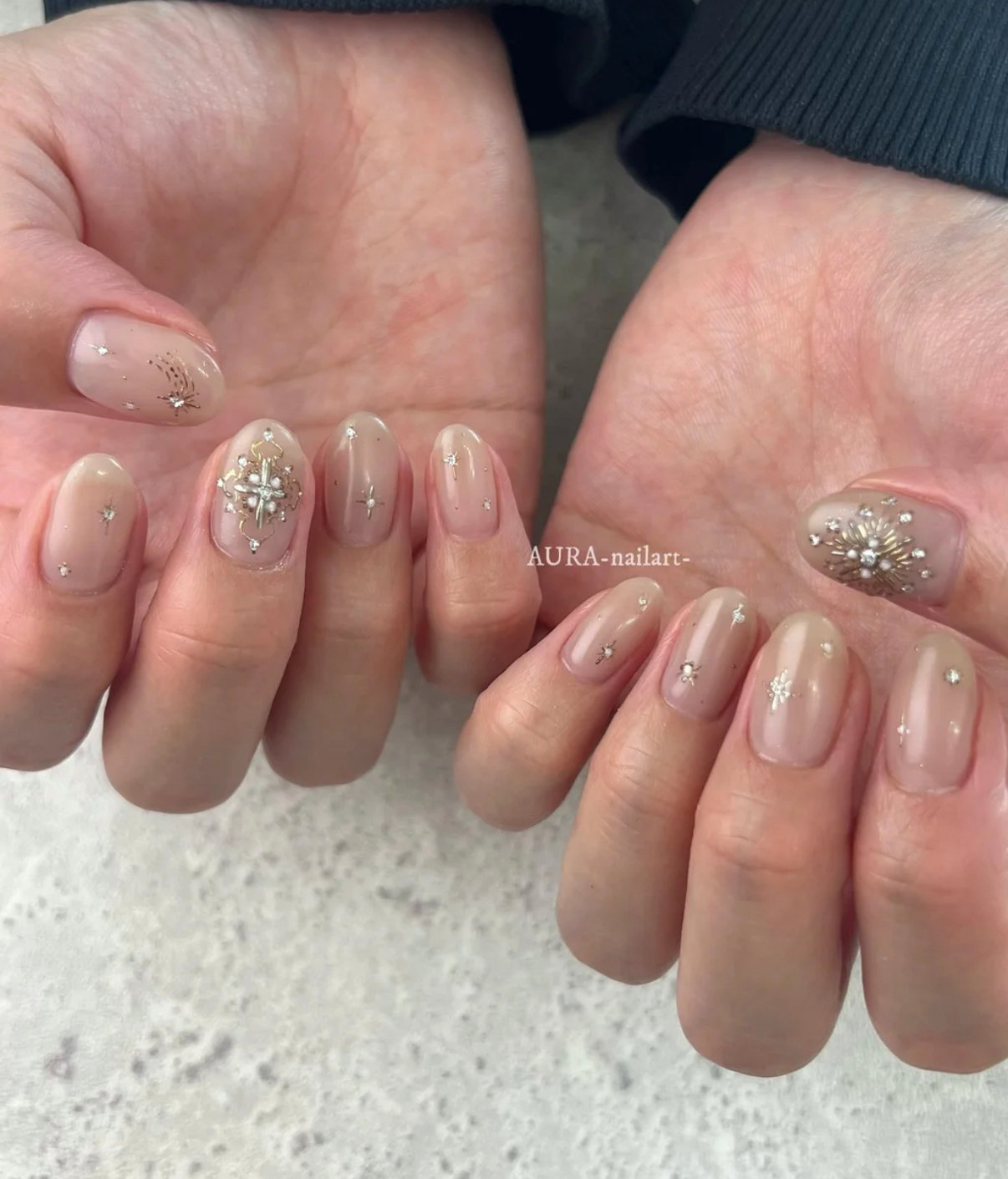 AURA_nailart